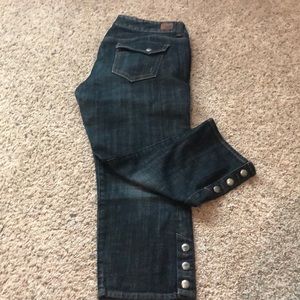 X2, Express quality denim Capri jeans